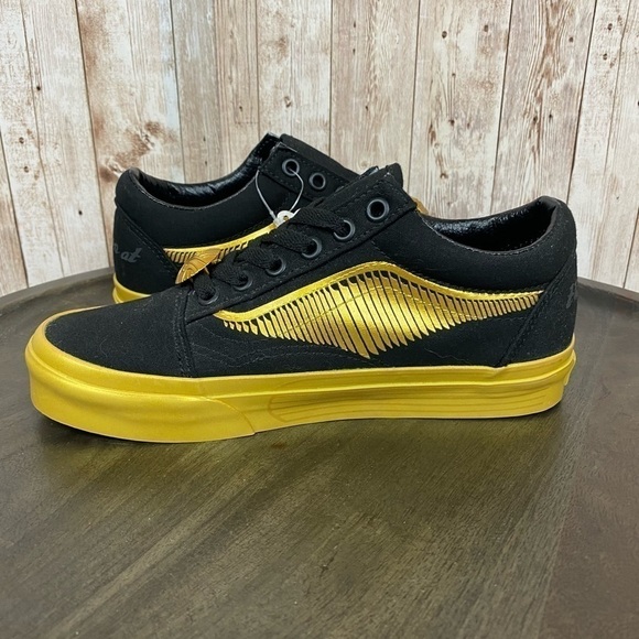 Vans Harry Potter Old Skool Goldensnitch Limited Edition Sneakers Size 6 Women - Picture 11 of 13